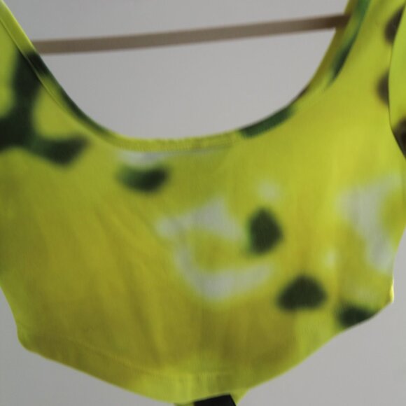 Criminal Damage London Long Sleeve Crop Top Size 6 - Picture 10 of 10